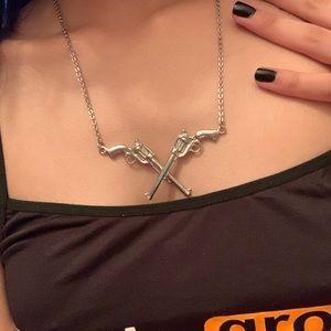 Gun necklace